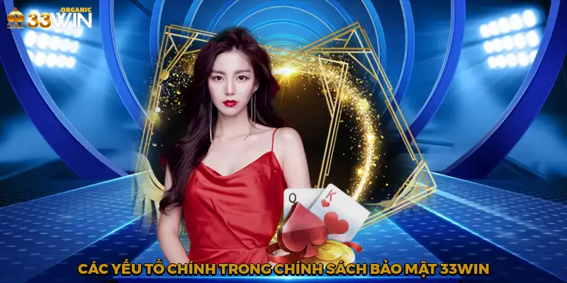 Các yếu tố chính trong chính sách bảo mật 33Win